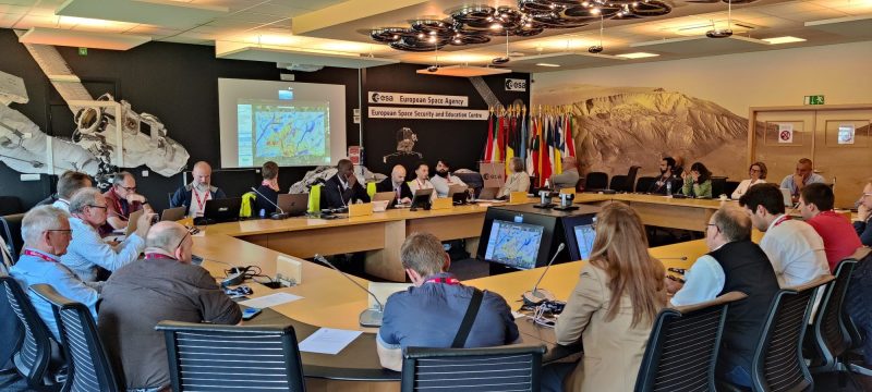 SAFEPLACE project demonstration meeting at ESA ESEC in Redu in June 2025