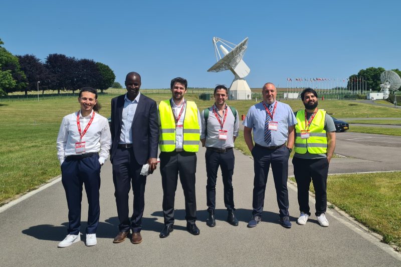 The Starion SAFEPLACE project team photo at ESA ESEC in Redu in June 2025