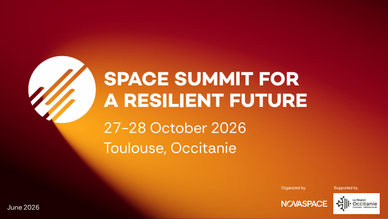 Details of the event called "Space Summit for a Resilient Future" on 27-28 October in Toulouse, France